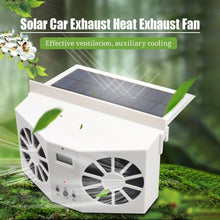 Load image into Gallery viewer, Solar Car Exhaust Heat Exhaust Fan