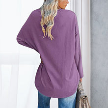 Load image into Gallery viewer, V Neck Drop Sleeve T-Shirt