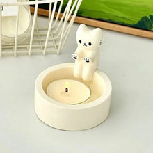 Load image into Gallery viewer, Cute Cat Candle Holder