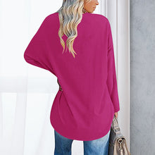 Load image into Gallery viewer, V Neck Drop Sleeve T-Shirt