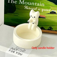Load image into Gallery viewer, Cute Cat Candle Holder