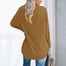 Load image into Gallery viewer, V Neck Drop Sleeve T-Shirt
