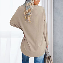 Load image into Gallery viewer, V Neck Drop Sleeve T-Shirt