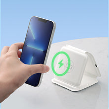 Load image into Gallery viewer, Foldable 3-in-1 Wireless Charger