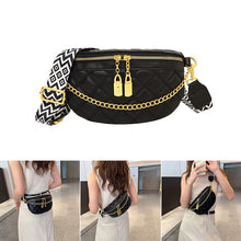 Load image into Gallery viewer, Versatile diamond plaid chest bag