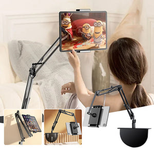 Retractable Hidden Bedside Phone Tablet Holder