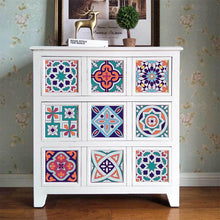 Load image into Gallery viewer, 3D VISUAL ART GEOMETRIC TILE DECALS