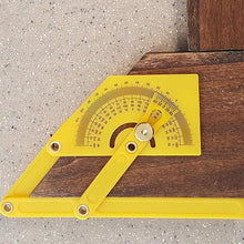 Load image into Gallery viewer, Plastic Protractor and Angle Finder