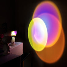 Load image into Gallery viewer, Romantic Modern Robot Sunset Lamp