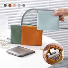 Load image into Gallery viewer, PU Leather Pocket Cosmetic Bag