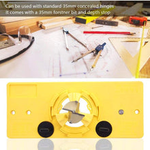 Load image into Gallery viewer, Woodworking 35mm Hinge Hole Jig Guide