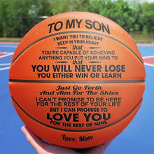 Load image into Gallery viewer, Mom to Son - You Will Never Lose - Basketball