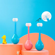 Load image into Gallery viewer, Three-sided Children's Toothbrush