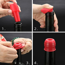 Load image into Gallery viewer, Reusable Sparkling Wine Bottle Stopper