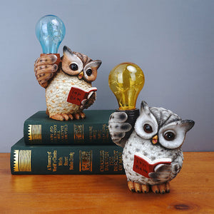 Owl Solar Ornament