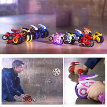 Load image into Gallery viewer, New Motorcycle Wheel Kids Battle Toys