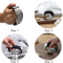 Load image into Gallery viewer, Premium Stainless Steel Garlic Press, Garlic Press Cooking Tool