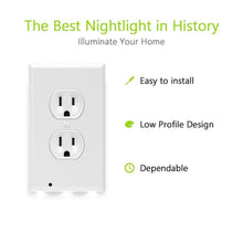 Load image into Gallery viewer, Hirundo Outlet Wall Plate With LED Night Lights