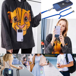 Universal Crossbody Patch Phone Lanyards