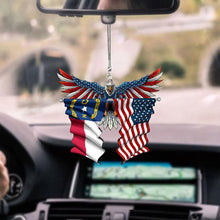 Load image into Gallery viewer, Eagle Flag Hanging Ornament for Car