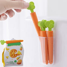 Load image into Gallery viewer, Carrot Food bag sealing clip, 5 PCs