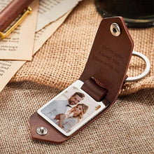 Load image into Gallery viewer, Leather Keychain