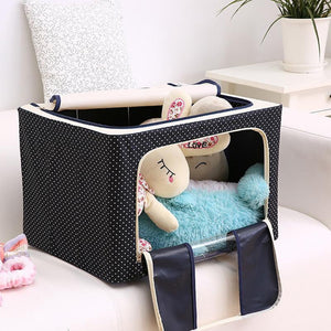 Foldable Storage Bag For Quilt And Clothes