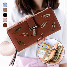 Load image into Gallery viewer, WOMEN&#39;S WALLET WITH CUT-OUT DESIGN