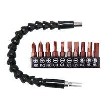 Load image into Gallery viewer, DOMOM Flexible Drill Bit Extension with Screw Drill Bit Holder