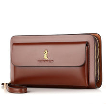 Load image into Gallery viewer, Double Zipper Clutch Wallet for Men