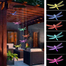 Load image into Gallery viewer, Solar-Powered Dragonfly Lights