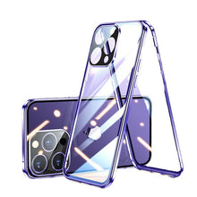 Load image into Gallery viewer, Magnetic Tempered Glass Double-Sided Phone Case