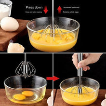 Load image into Gallery viewer, Food Grade Stainless Steel Automatic Eggbeater