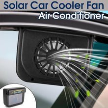 Load image into Gallery viewer, Vehicle Solar Powered Car Vent Window Fan