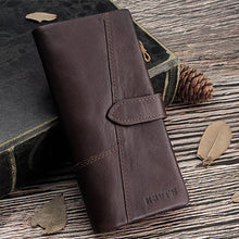 Load image into Gallery viewer, RFID Large Capacity Vintage Genuine Leather Purse