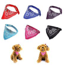 Load image into Gallery viewer, Pet Neck Bandana Collar Scarf