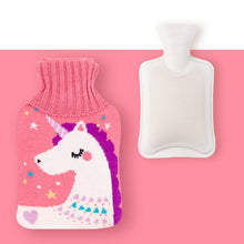 Load image into Gallery viewer, Rubber Hot Water Bottle with Knit Cover