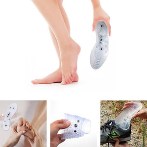 Acupressure Magnetic Massage Foot Therapy Reflexology Shoe Insoles