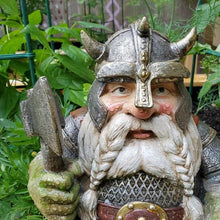 Load image into Gallery viewer, Viking Victor Norse Dwarf Gnome Statue