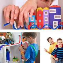 Load image into Gallery viewer, Puzzle Building Blocks Stitching Toys