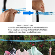 Load image into Gallery viewer, Portable Clothesline for Outdoor &amp; Home