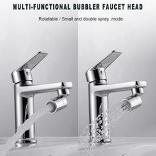 Load image into Gallery viewer, Rotatable Dual-Function Bubbler Faucet Head
