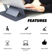 Load image into Gallery viewer, Invisible Ultra-thin Laptop Holder