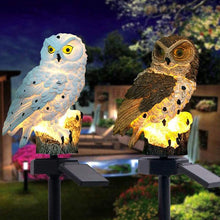 Load image into Gallery viewer, Solar Owl Lamp