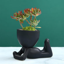 Load image into Gallery viewer, Ceramic Figure Pot Ornament