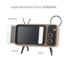 Load image into Gallery viewer, Retro TV Bluetooth Speaker+ Mobile Phone Holder