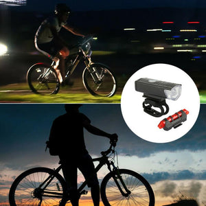 Rechargeable Bicycle Light Set