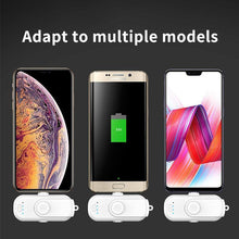 Load image into Gallery viewer, Portable charger with magnetic head for iPhone / Android / Type-C