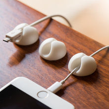 Load image into Gallery viewer, Multipurpose Silicone Cable Manager Clips