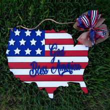 Load image into Gallery viewer, America Flag Decorative Board